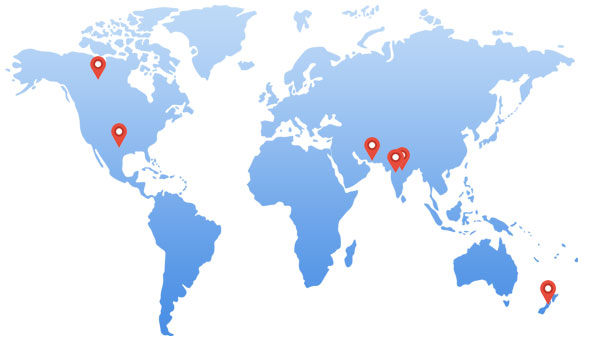 world map